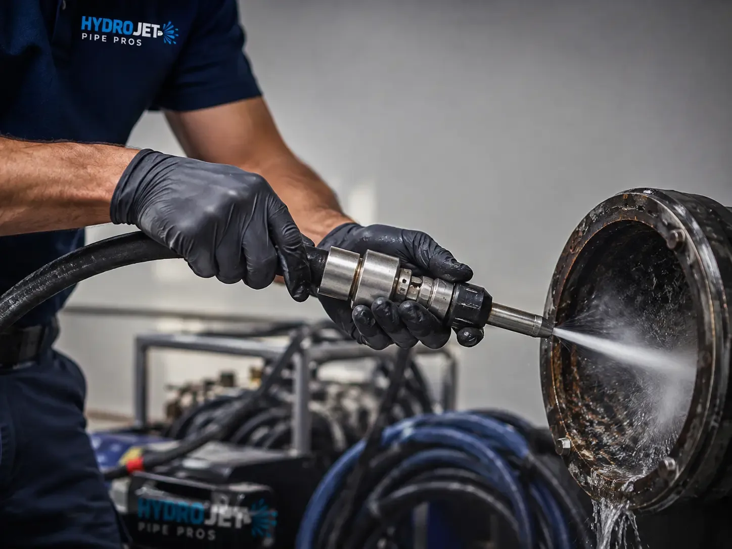Hydro Jet Pipe Descaling in Marble Falls, AR